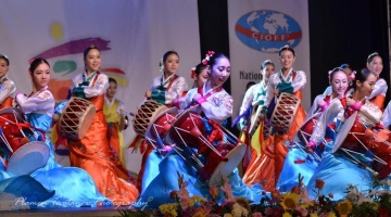 Коллектив Народного танца CIOFF®  (Южная Корея)  