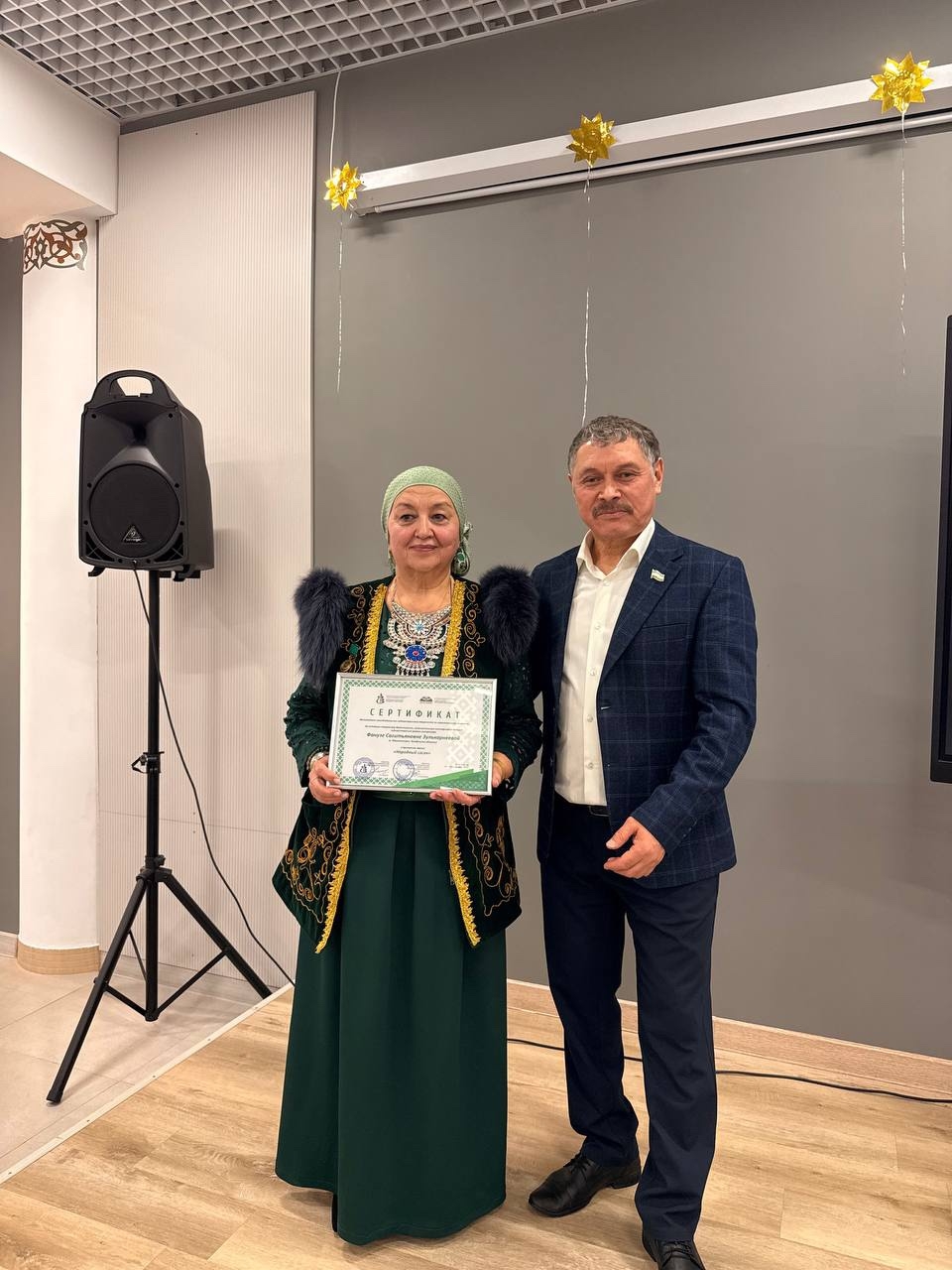 Фануза Сагитьяновна Зулькарнаева удостоена звания «Народный сәсән»