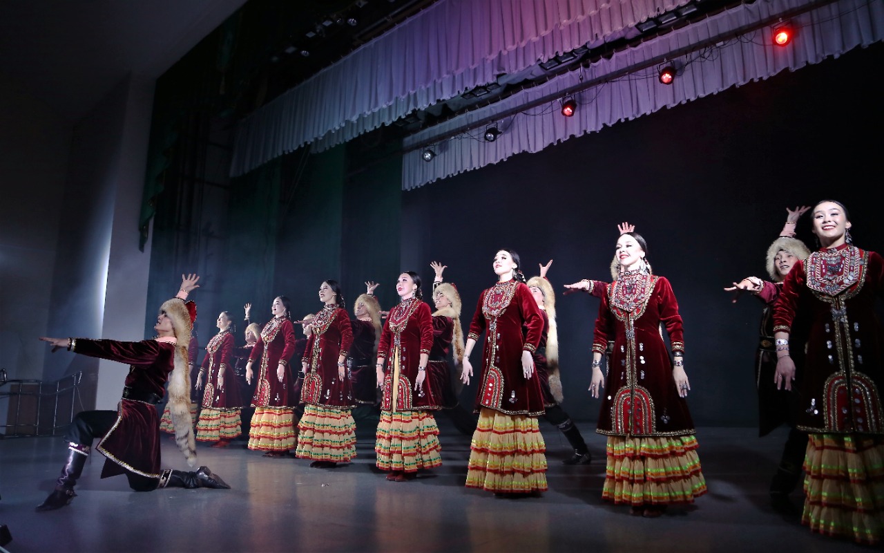 В Уфе состоялся сольный концерт ансамбля народного танца «Аманат»
