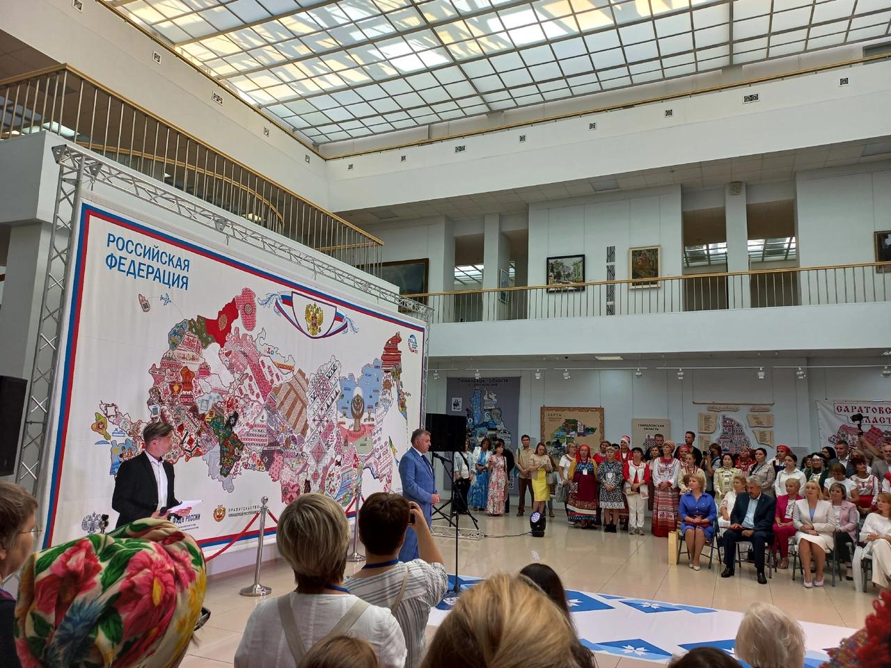 В Чебоксарах проходит Всероссийский фестиваль «Вышитая Россия»