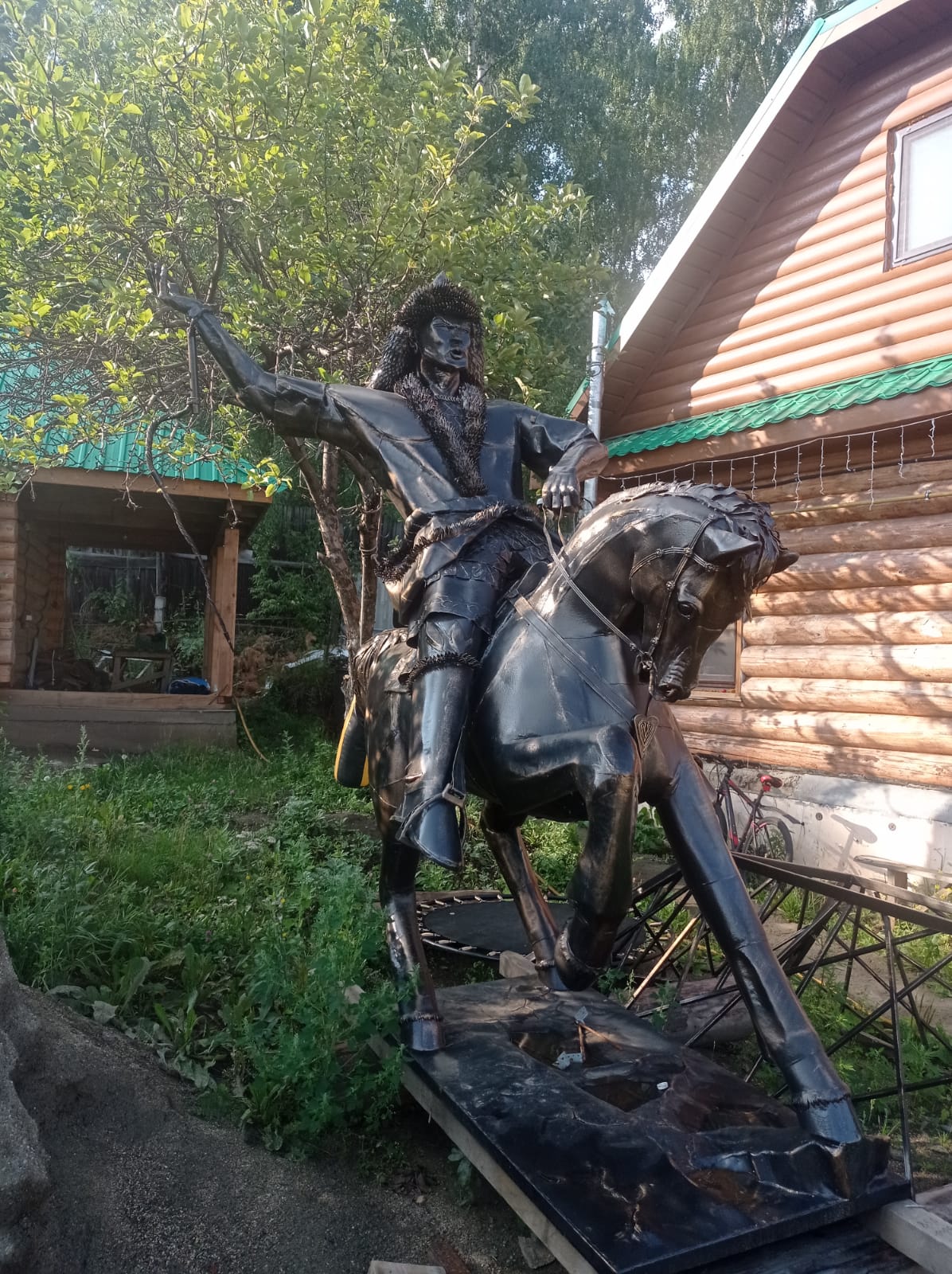 На фестиваль «Башҡорт аты» кузнец из Челябинской области привезет кованую статую национального героя Салавата Юлаева