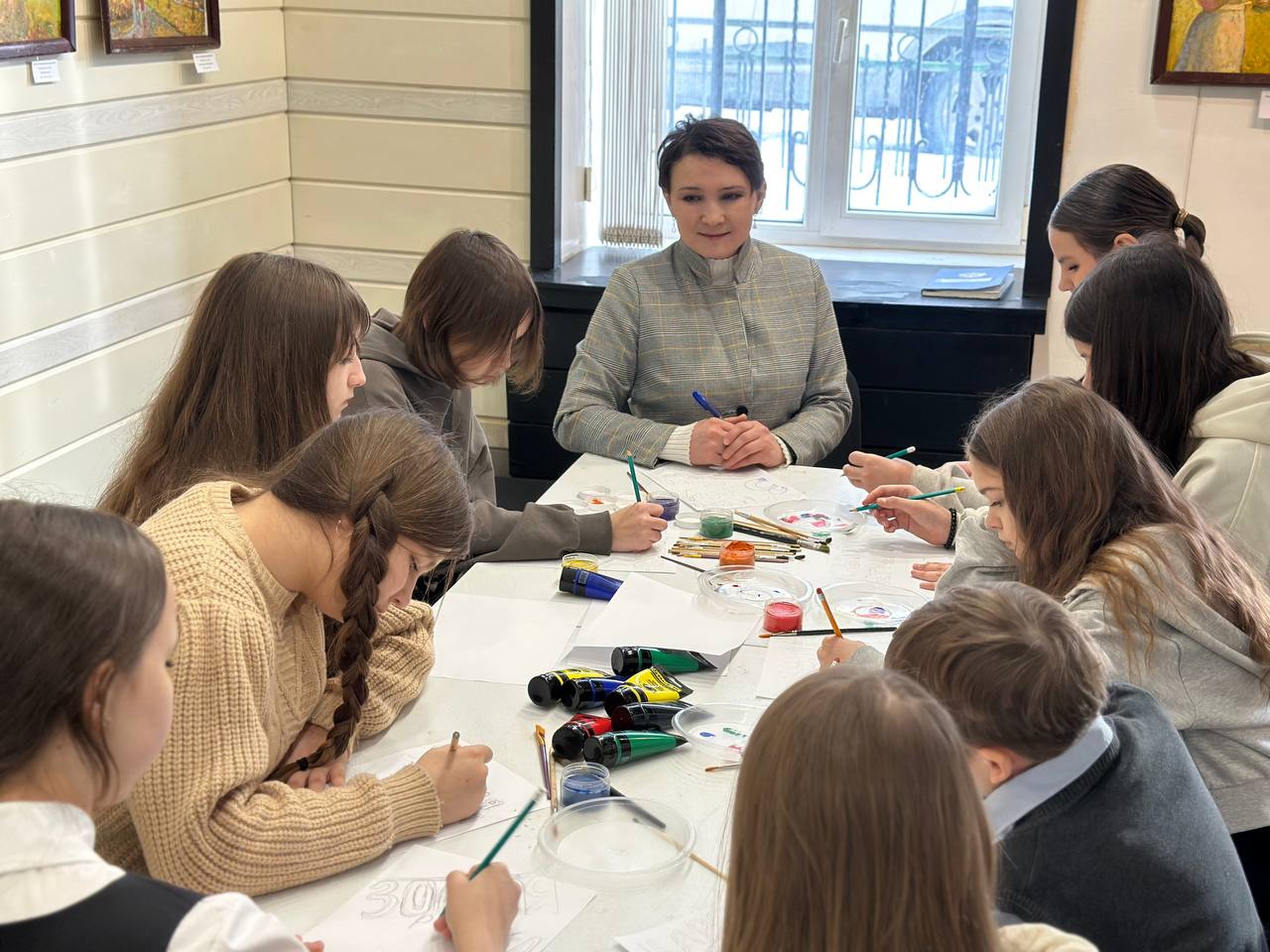 Мастер-класс по созданию афиши в рамках фестиваля «Театральное Приволжье»