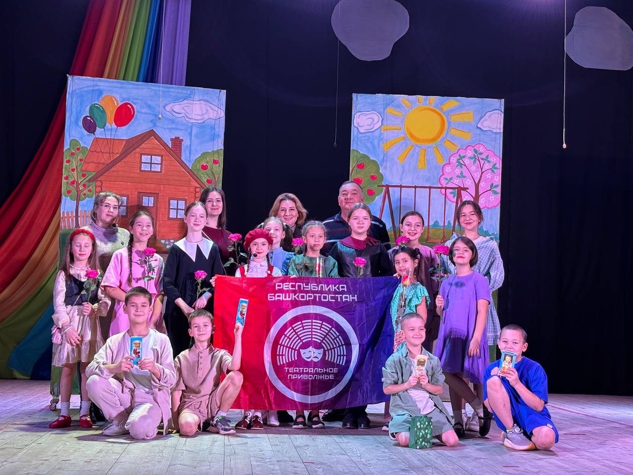 Продолжаются просмотры детских театральных коллективов Республиканского фестиваля детских театров «Перезвон колокольчиков»