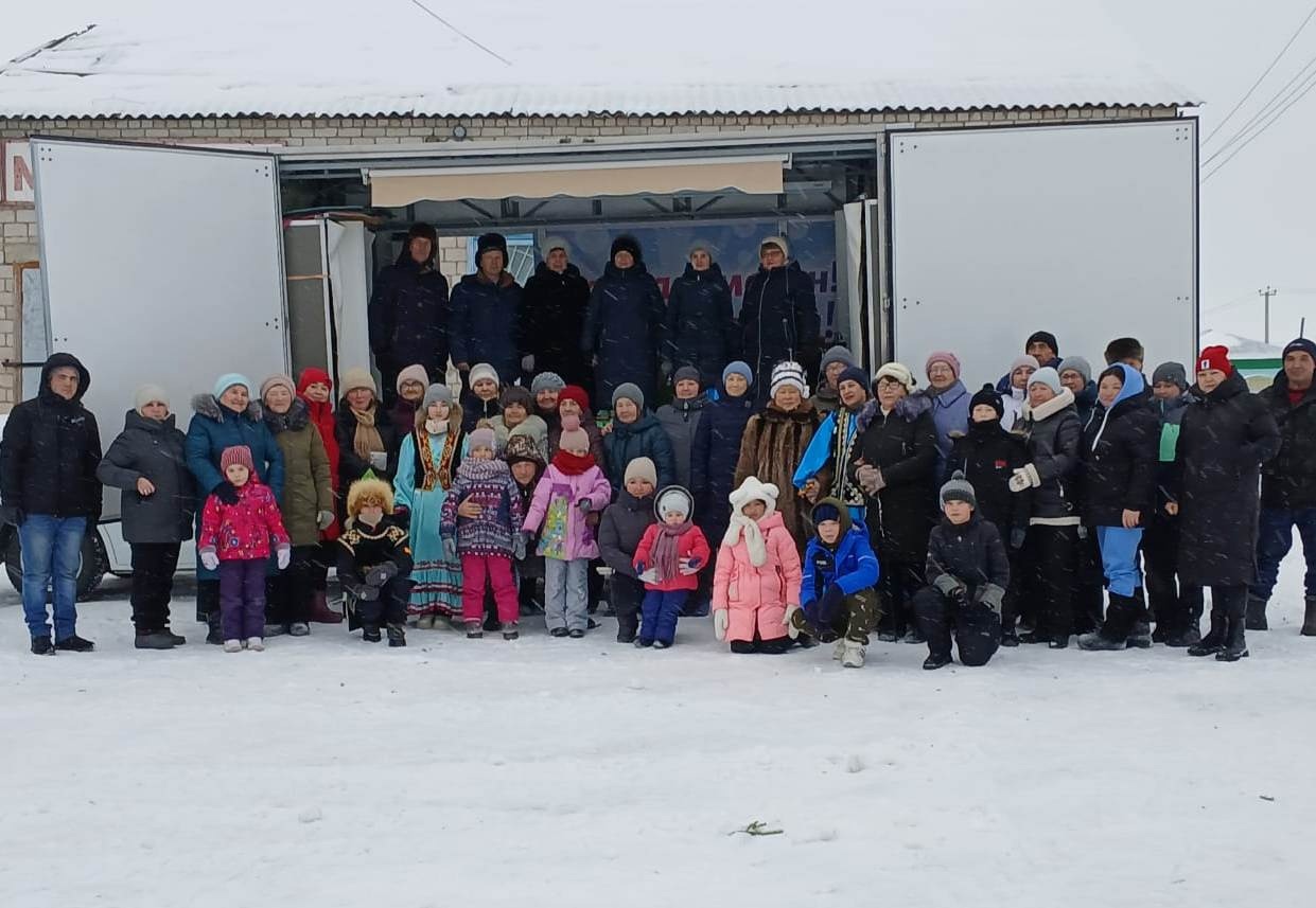 Автоклуб Дуванского района выезжал с концертом в деревни Мулькатово и Маржангулово 